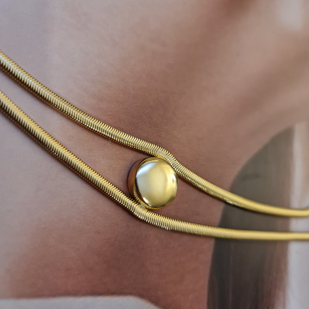 Pulsera Cinta Amanda Oro
