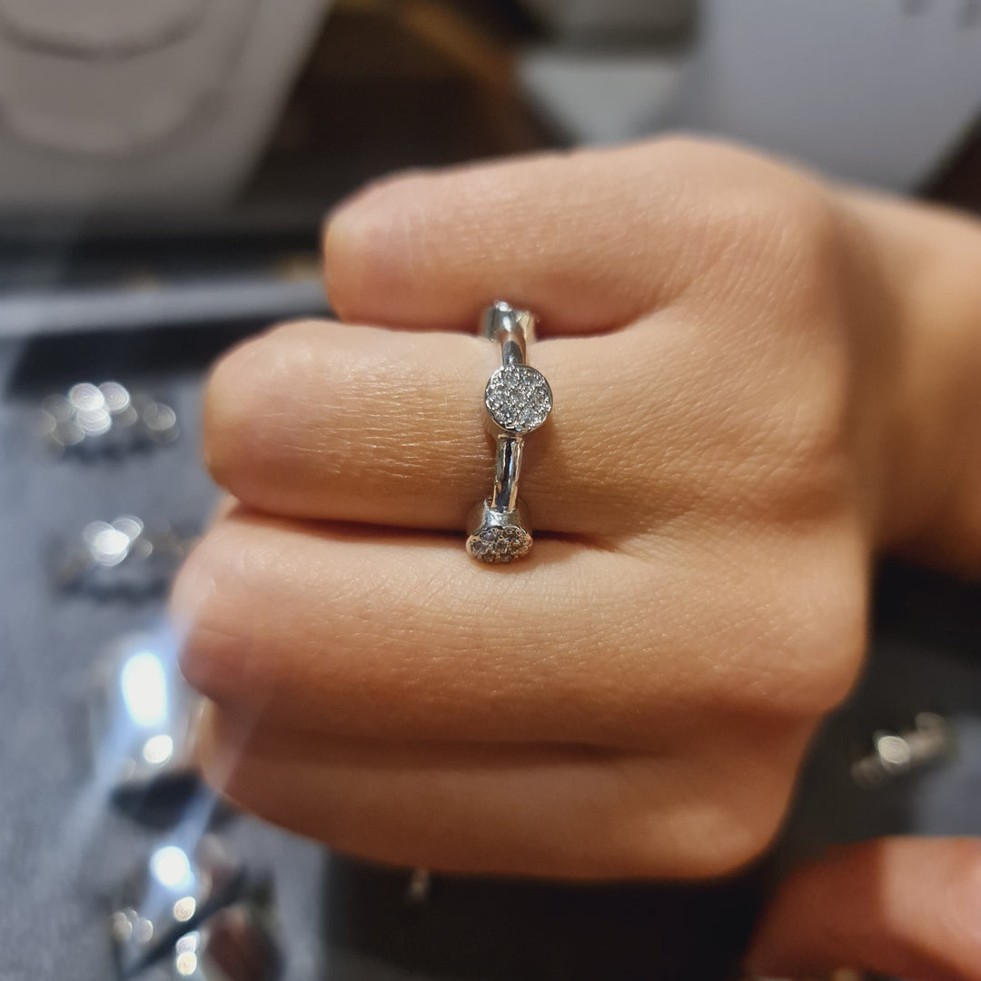 Anillo Dominga Platino