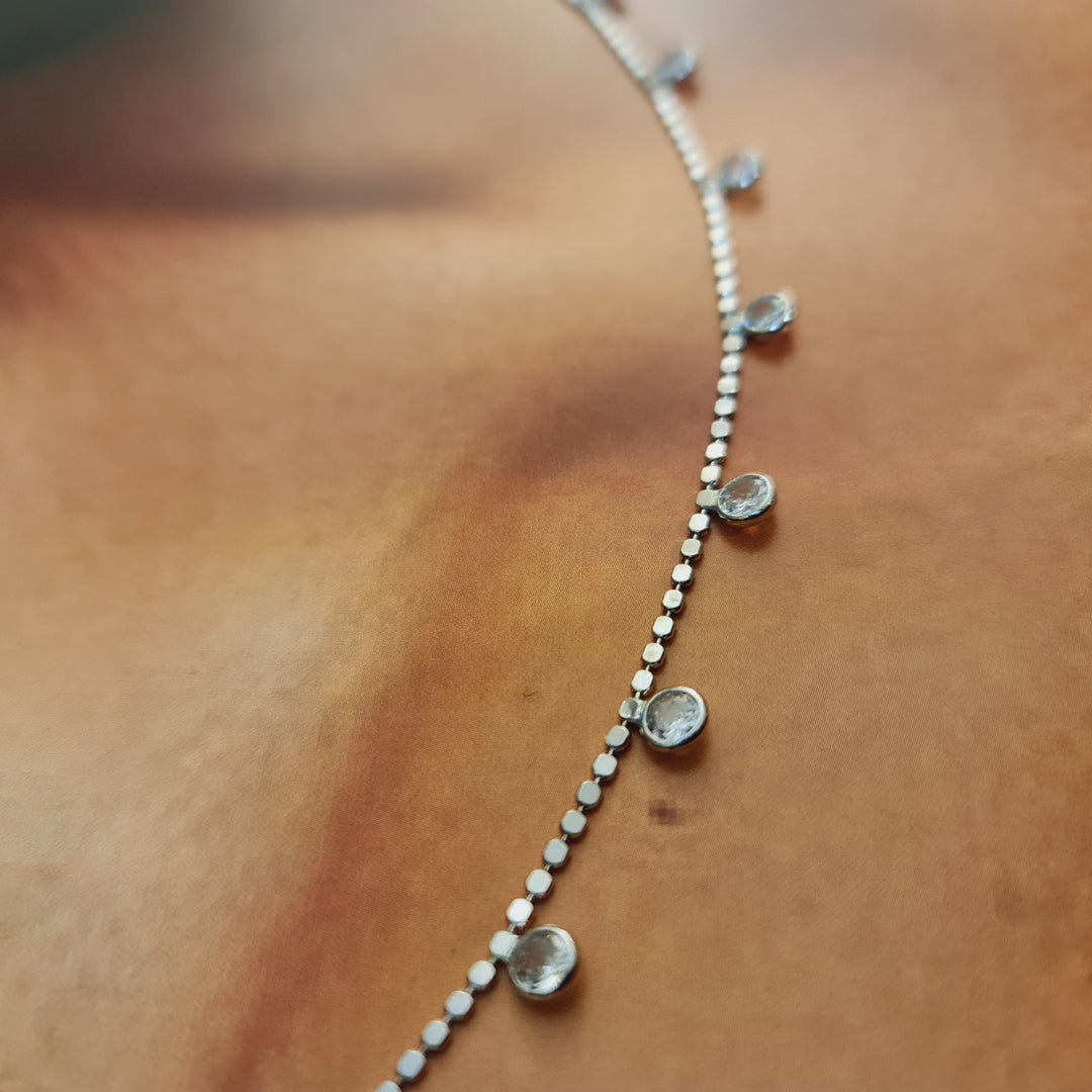Collar Valentina Platino