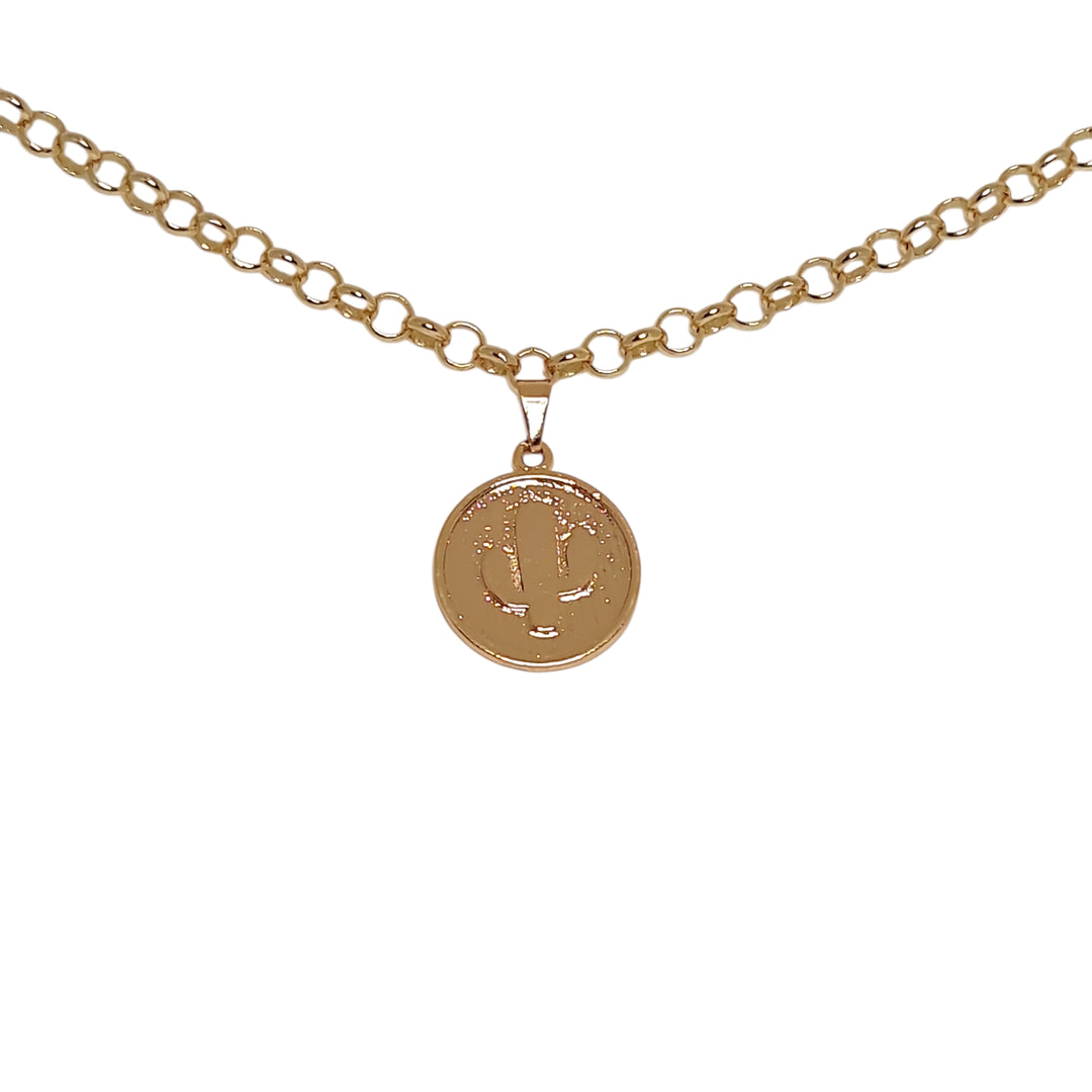 Collar Cactus Amanda Oro