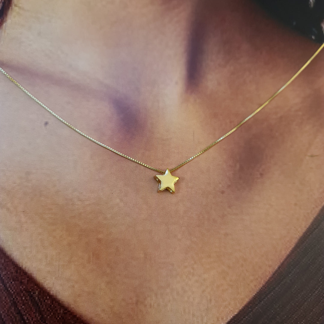 Collar Estrella Oro