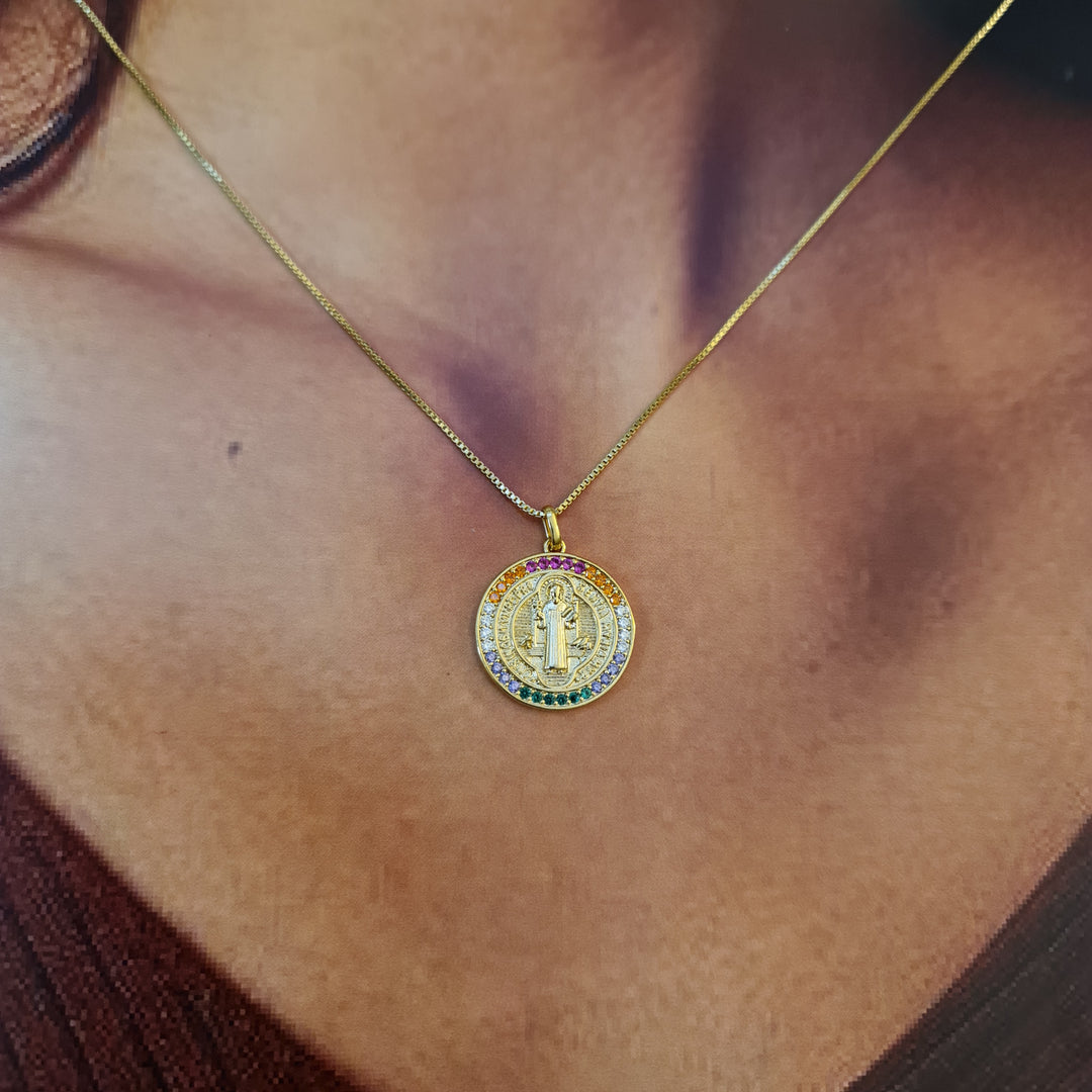 Collar San Benito Circones Color L Oro