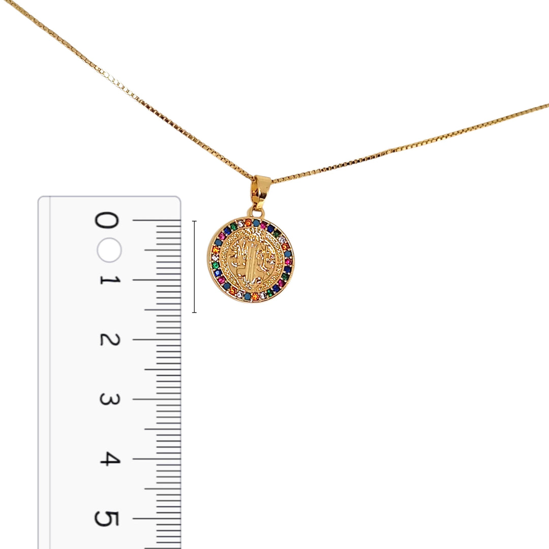 Collar San Benito Circones Color M Oro