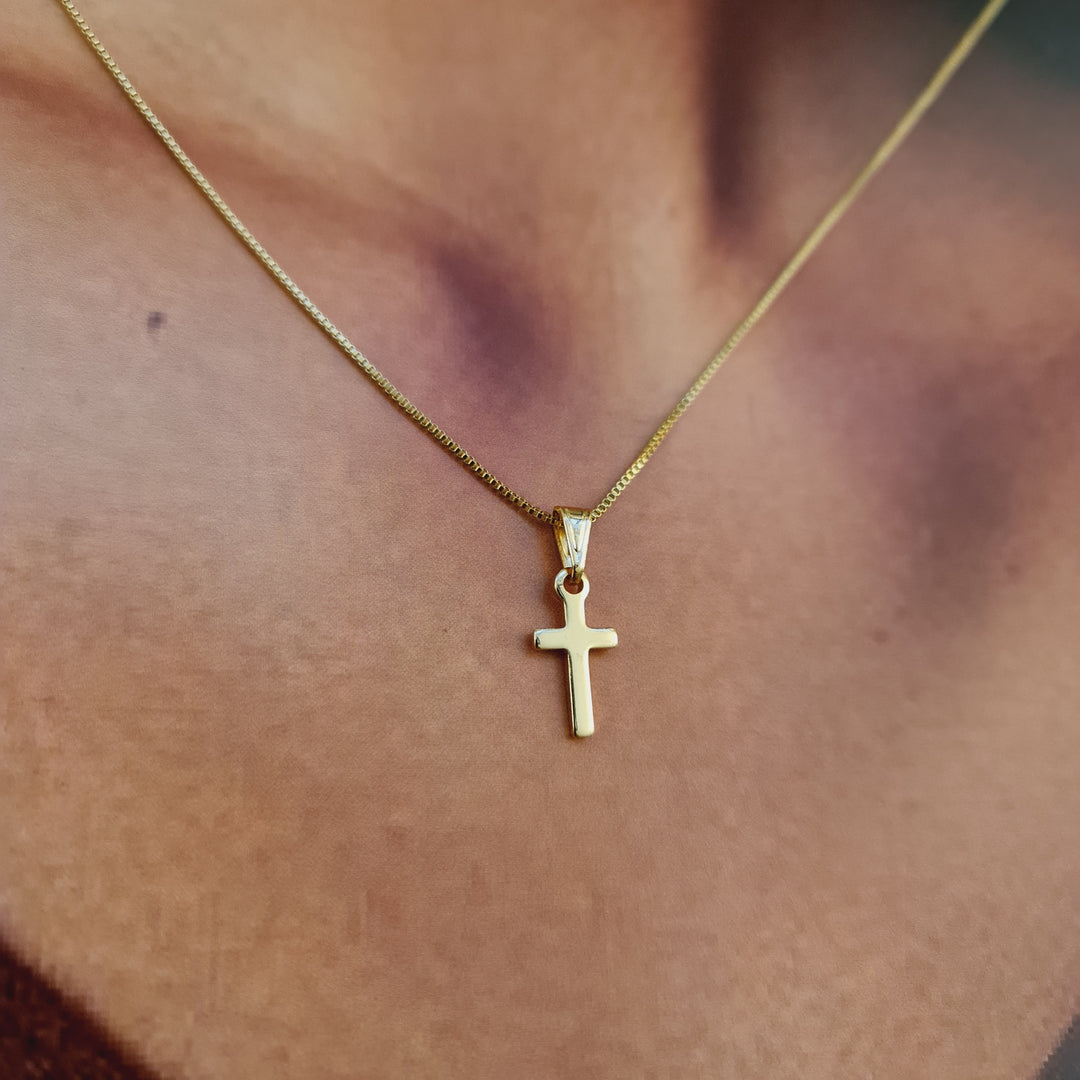 Collar Cruz Oro