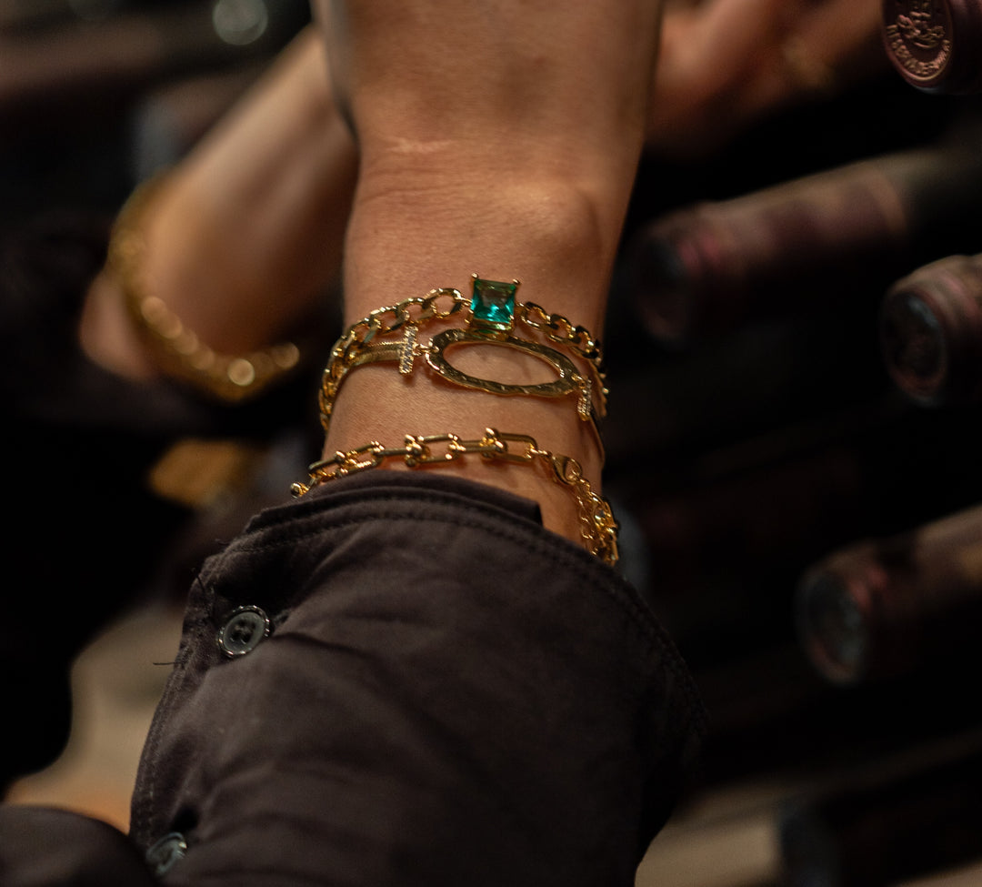 Pulsera Ana Cinta Oro