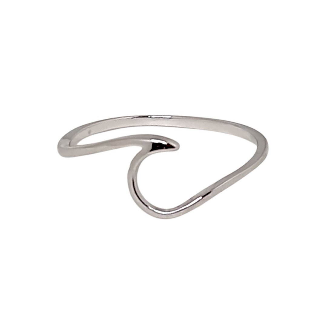 Anillo Olas Platino