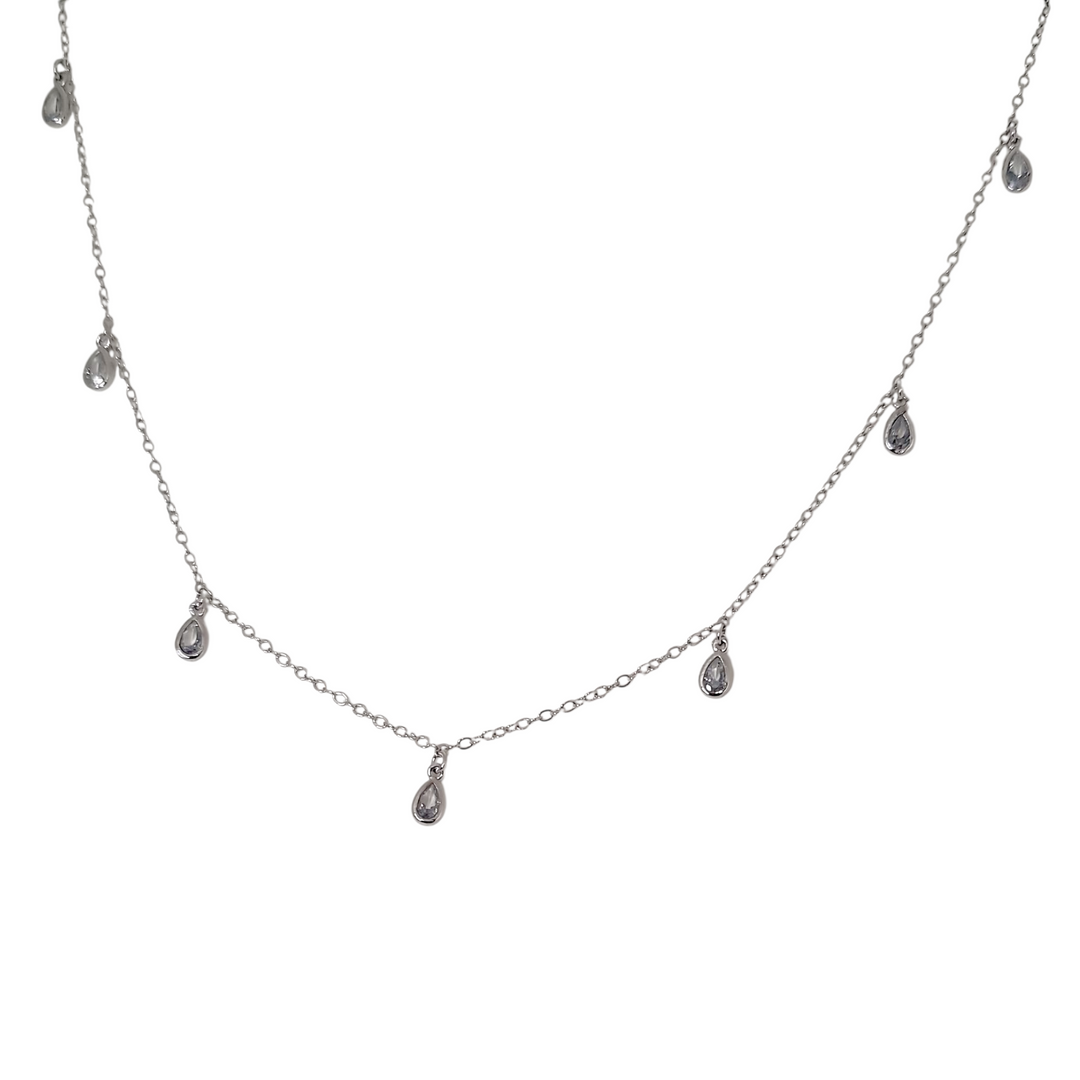 Collar Mónica Platino