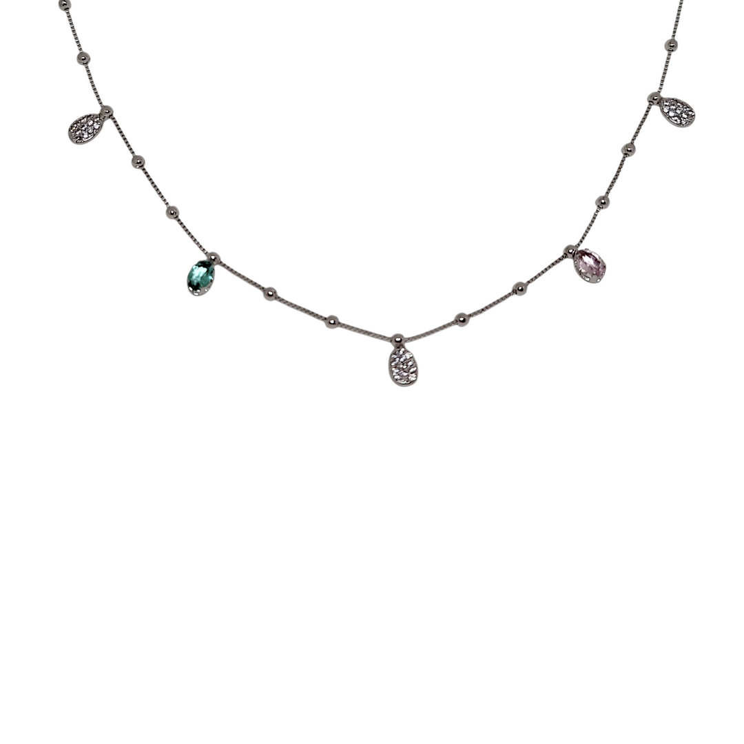 Collar Lourdes Platino