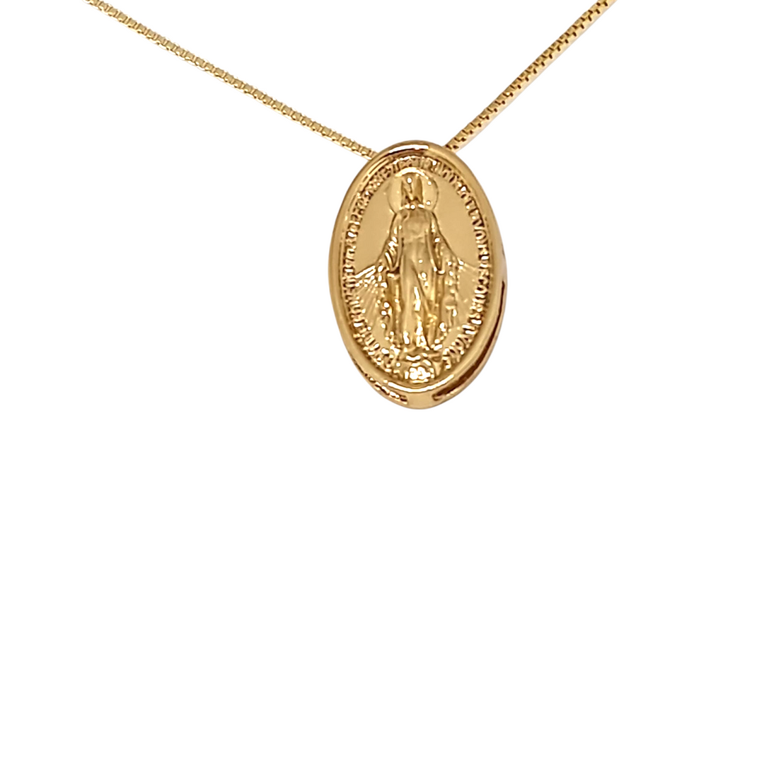 Virgen de los Rayos L Relieve Oro