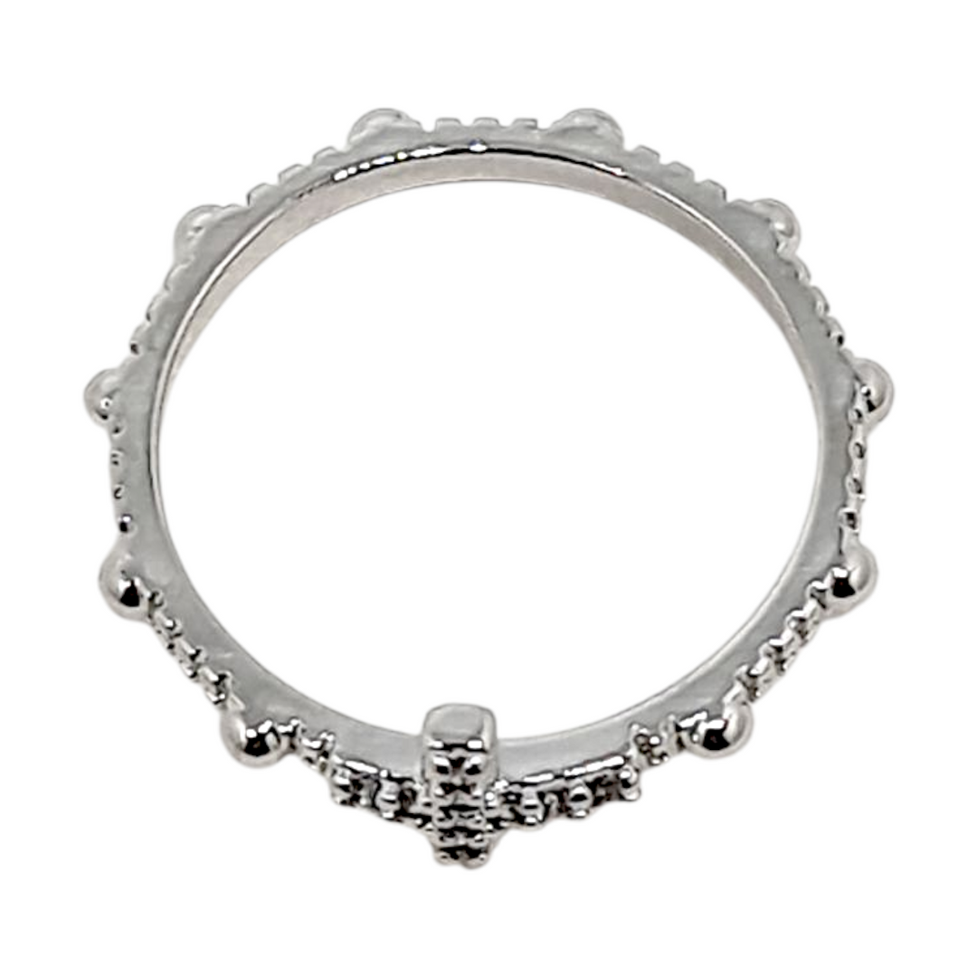 Anillo Denario Platino