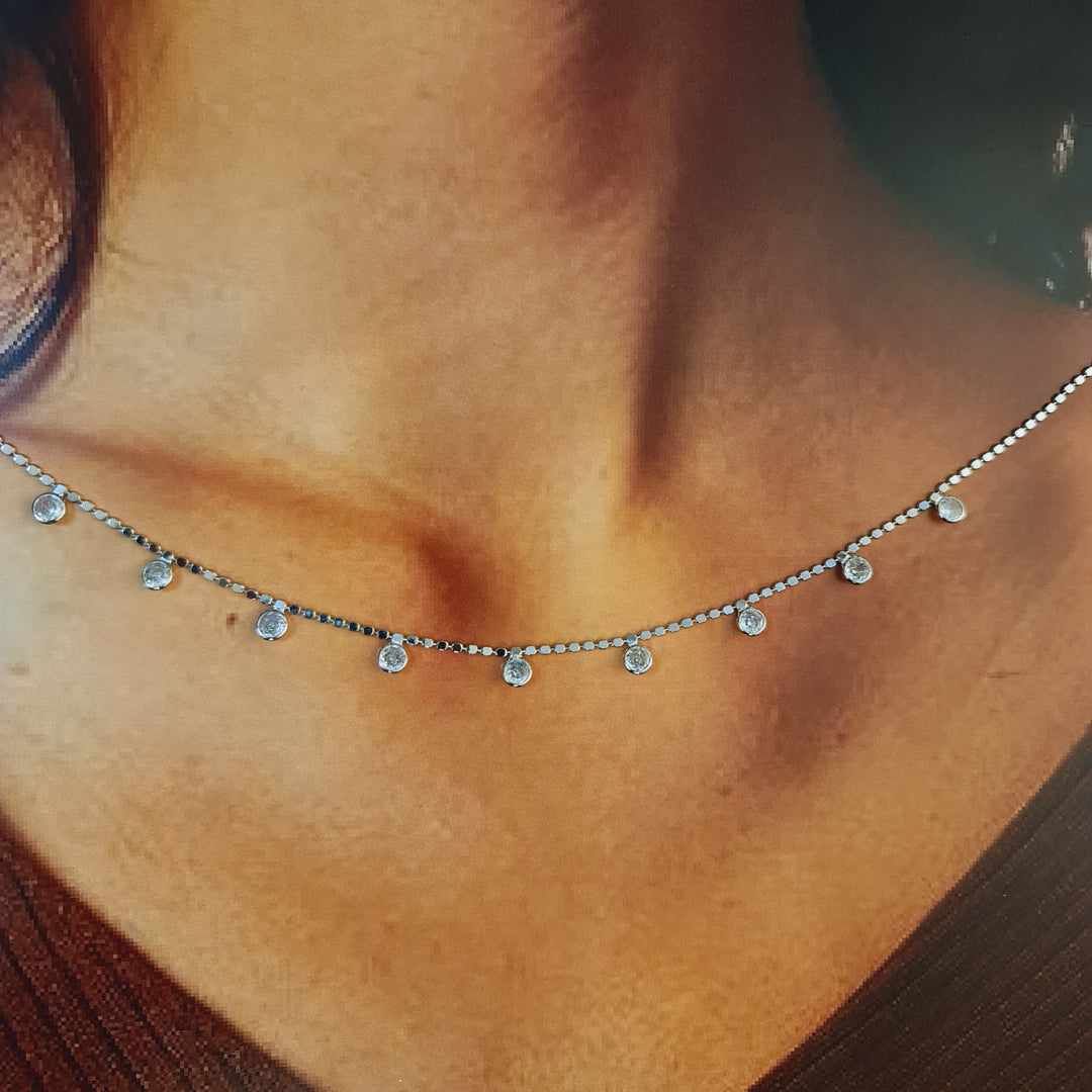 Collar Valentina Platino