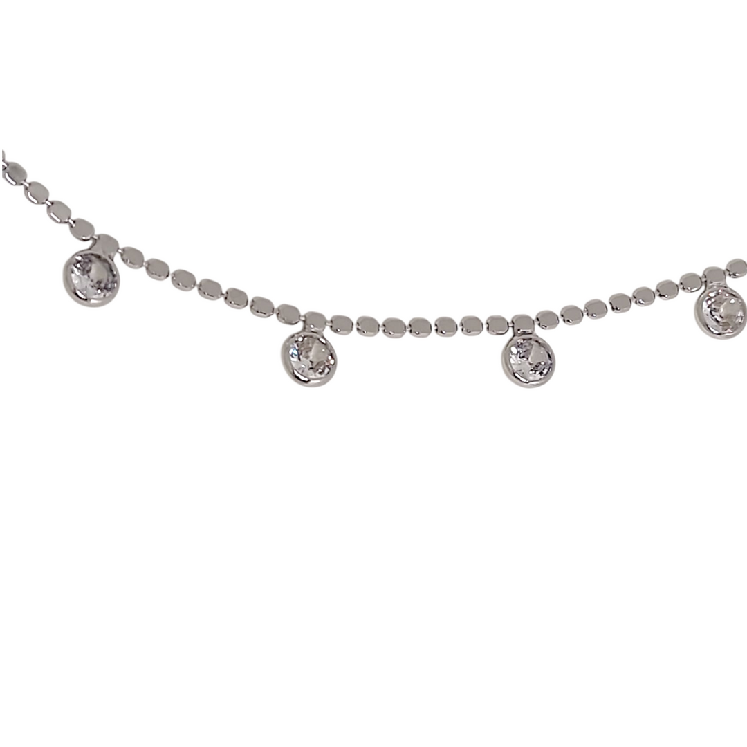 Collar Valentina Platino