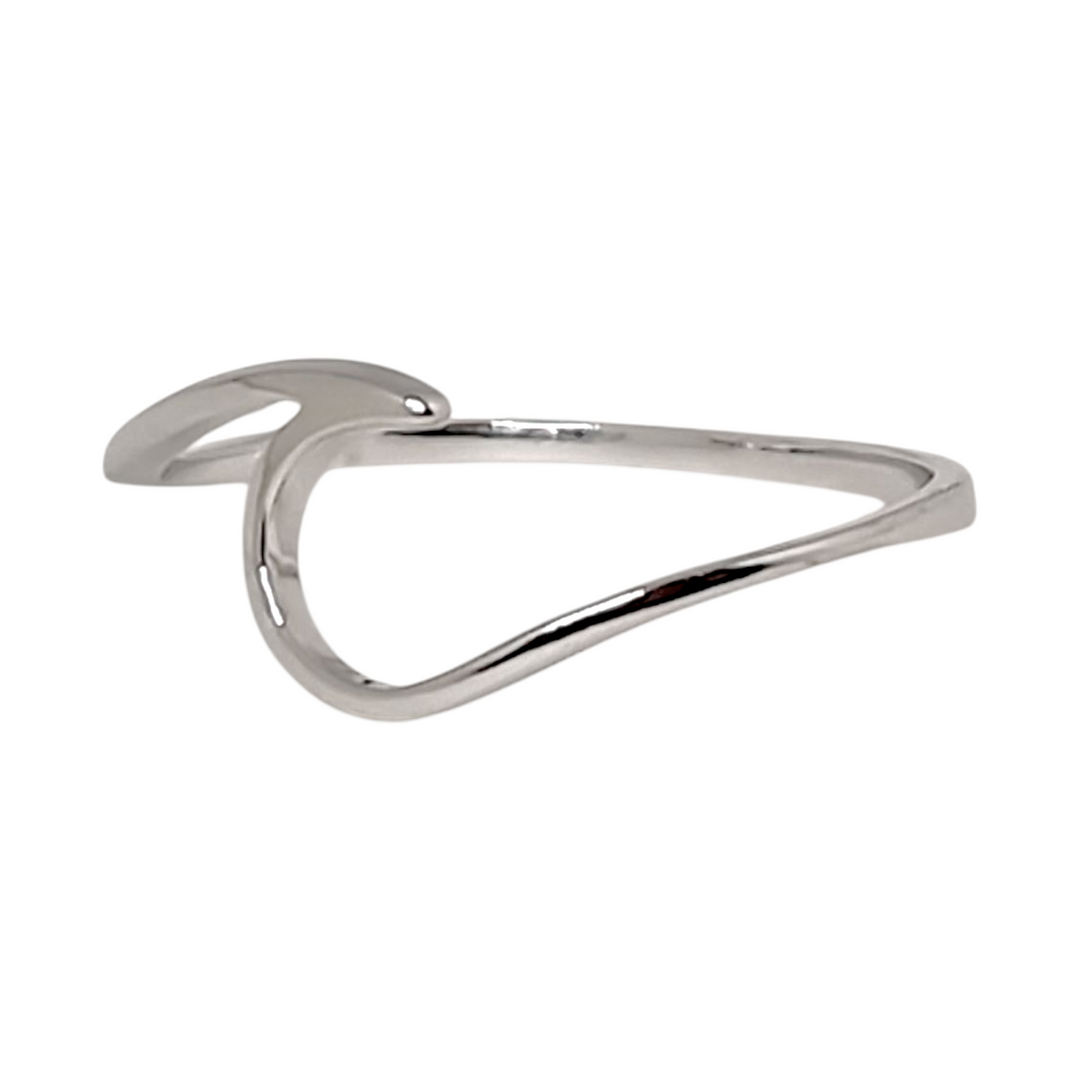Anillo Olas Platino