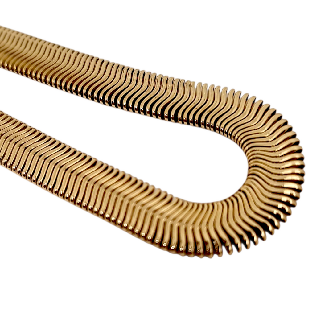 Collar Cinta Clara Oro