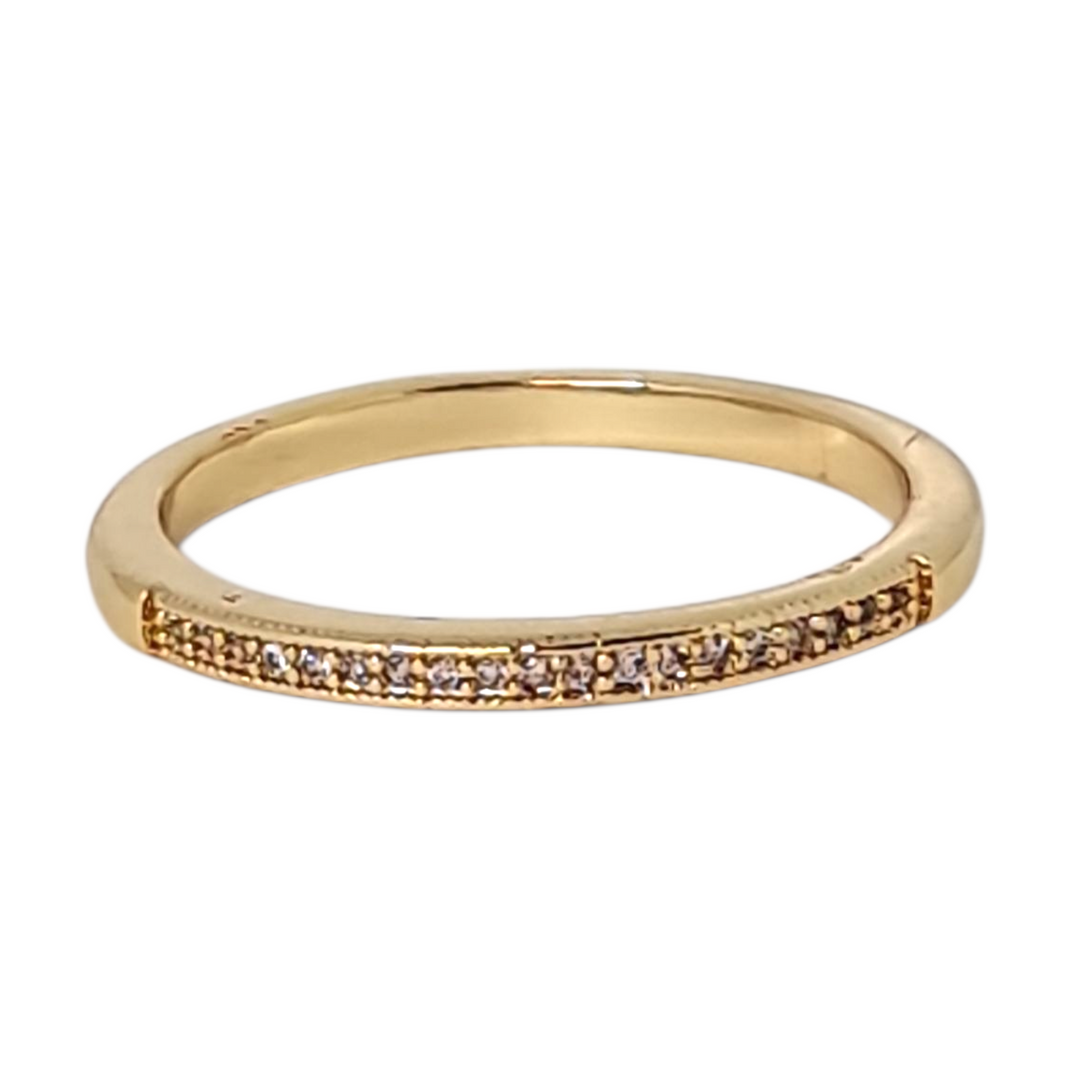 Anillo Cintillo Laura Oro