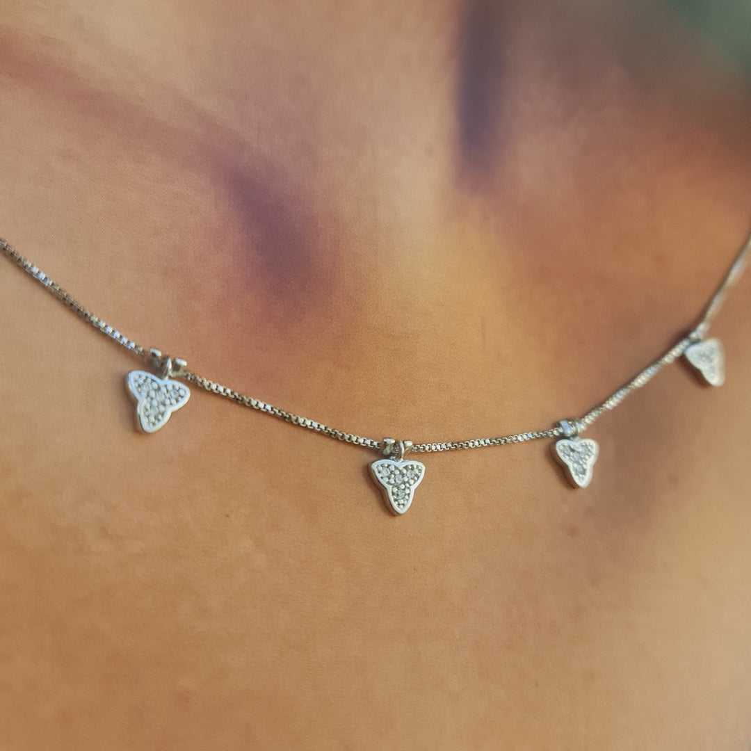 Collar Francisca Platino