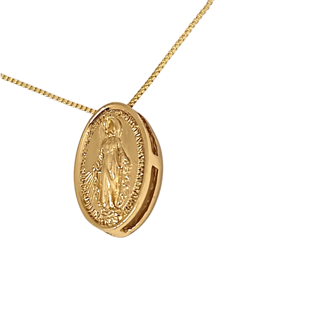 Virgen de los Rayos L Relieve Oro