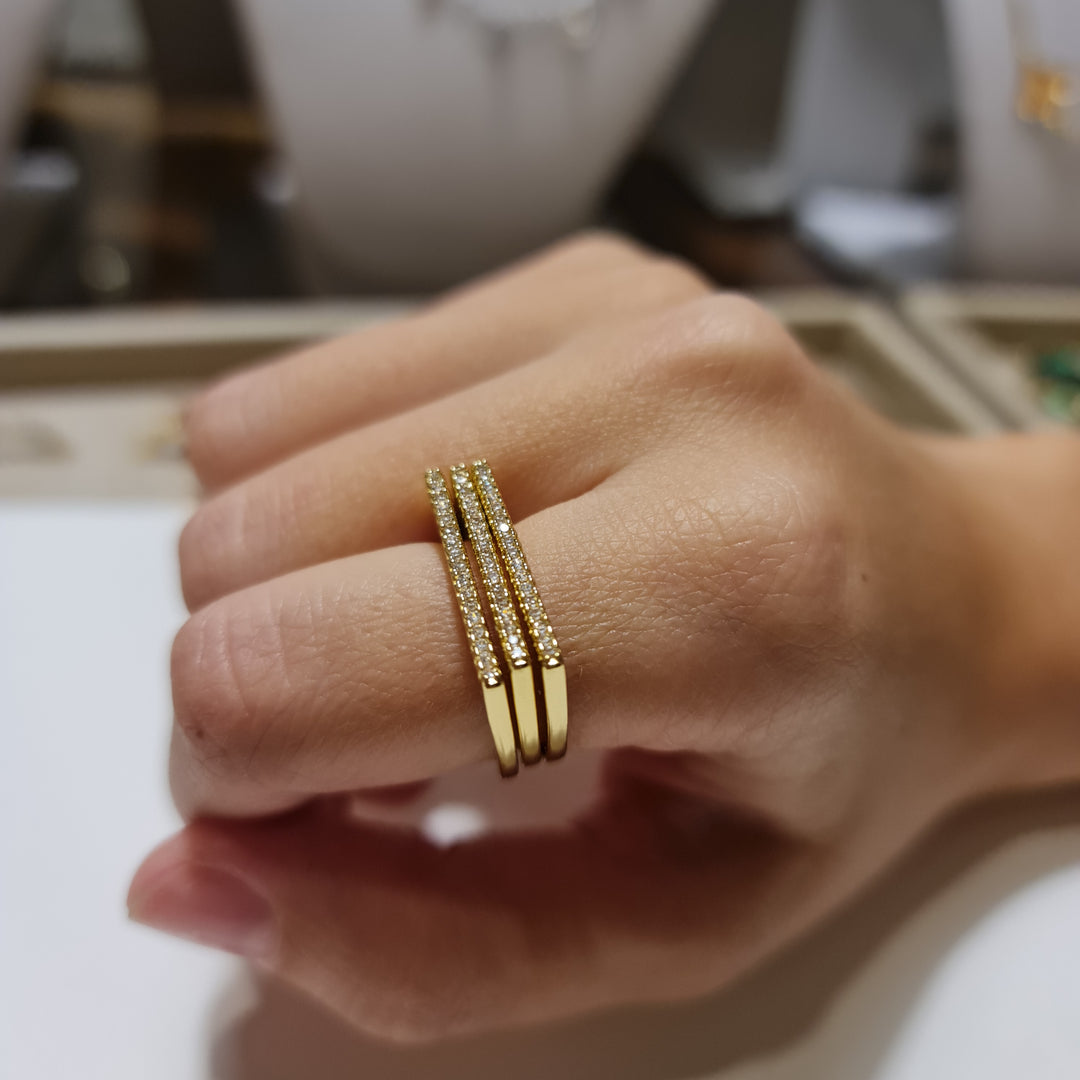 Anillo Carolina Circones Oro