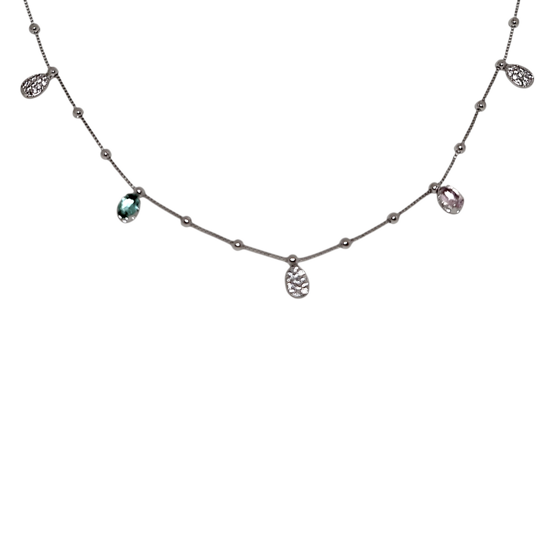 Collar Lourdes Platino
