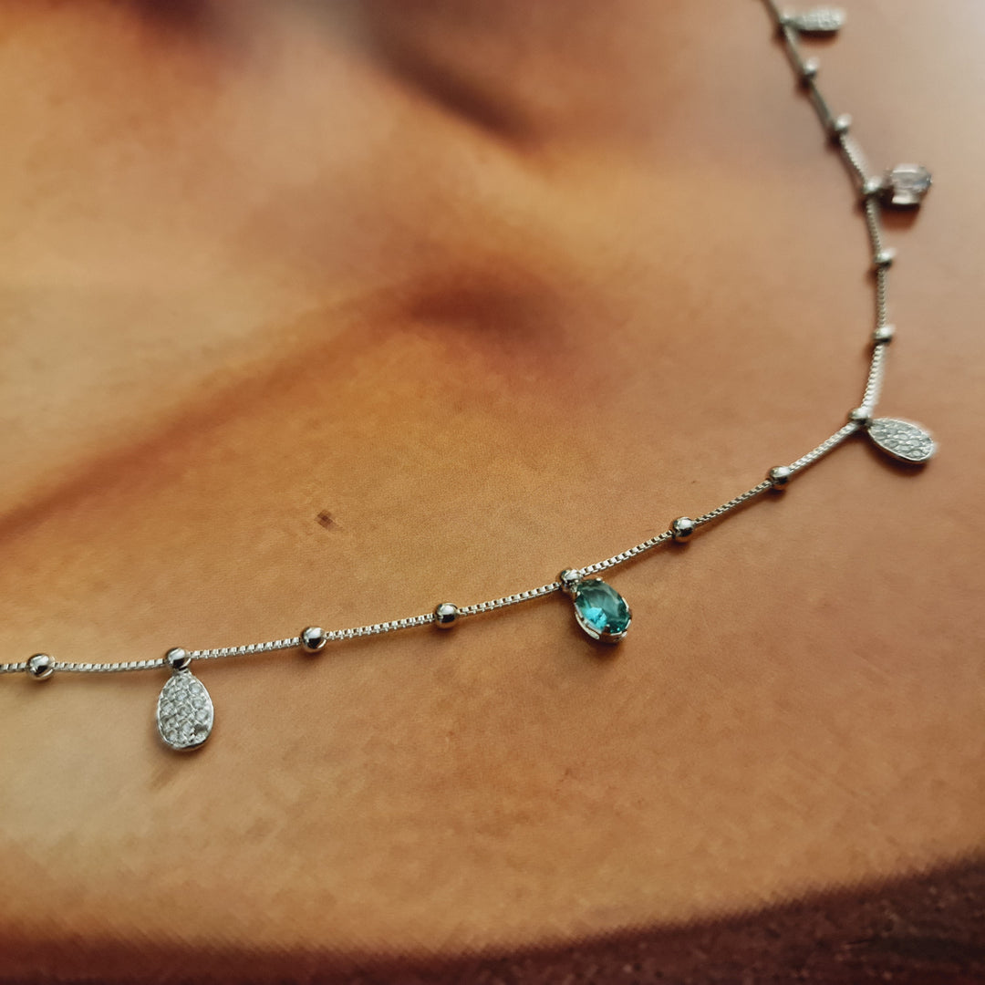 Collar Lourdes Platino