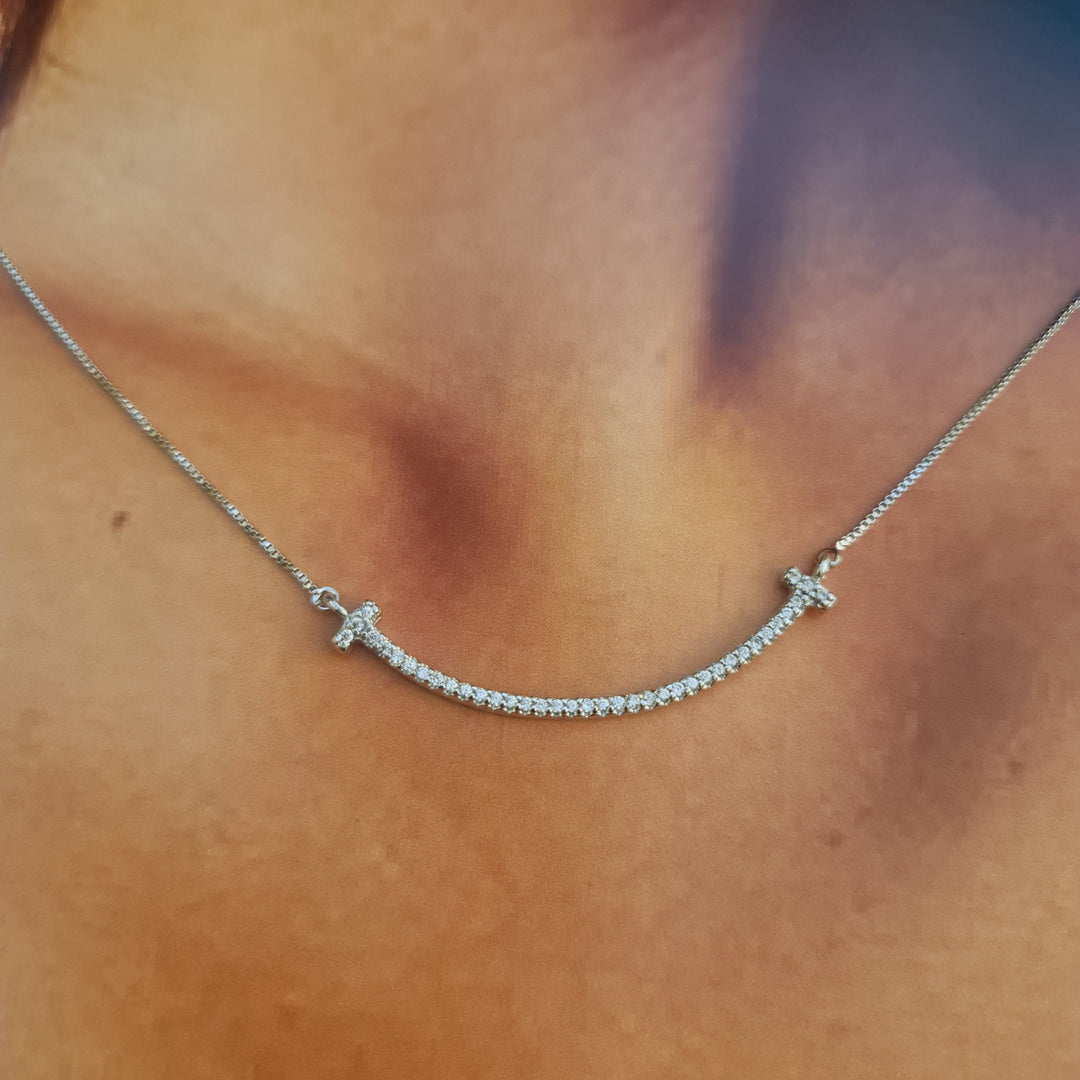Collar Teresa Platino