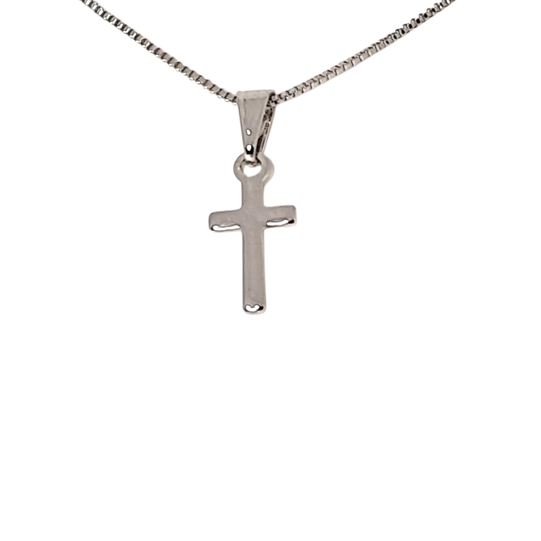 Collar Cruz Platino