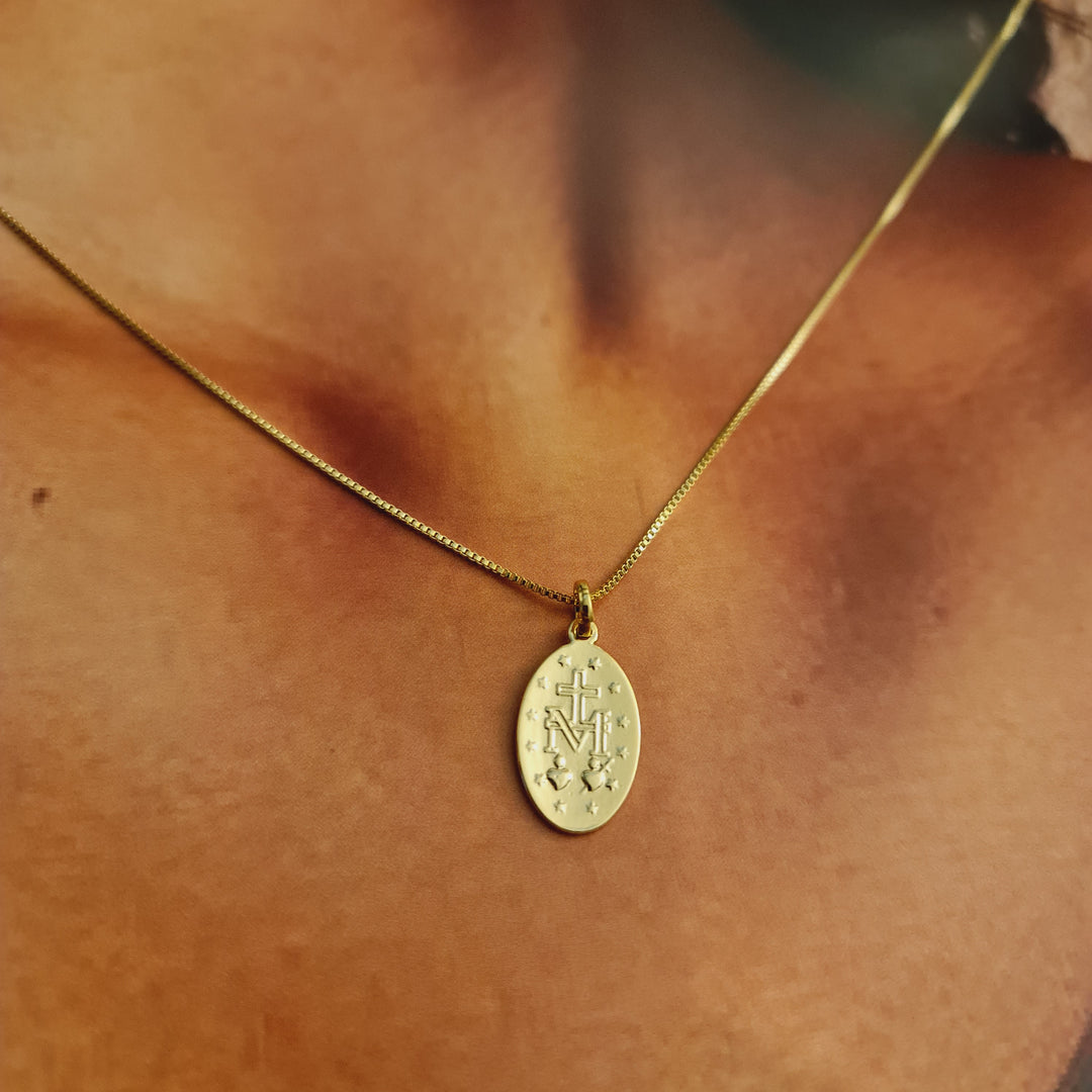Virgen de los Rayos M Oro