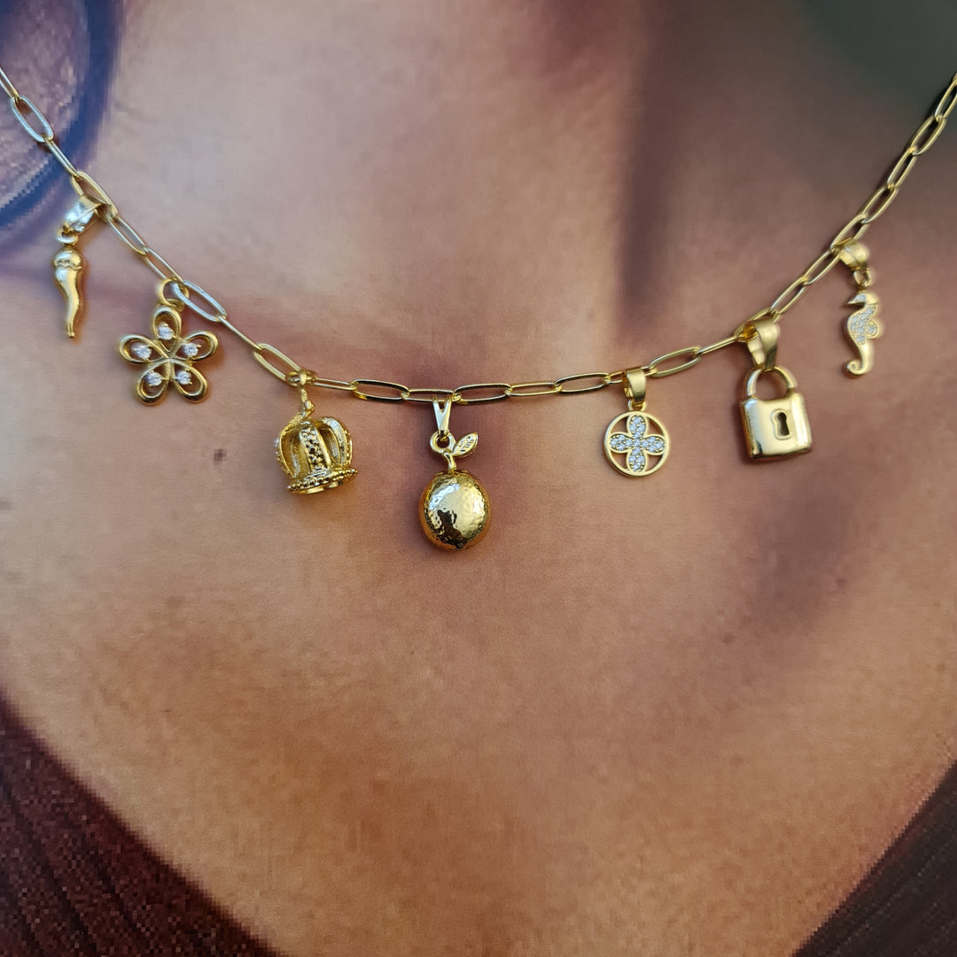 Collar Alejandra Oro