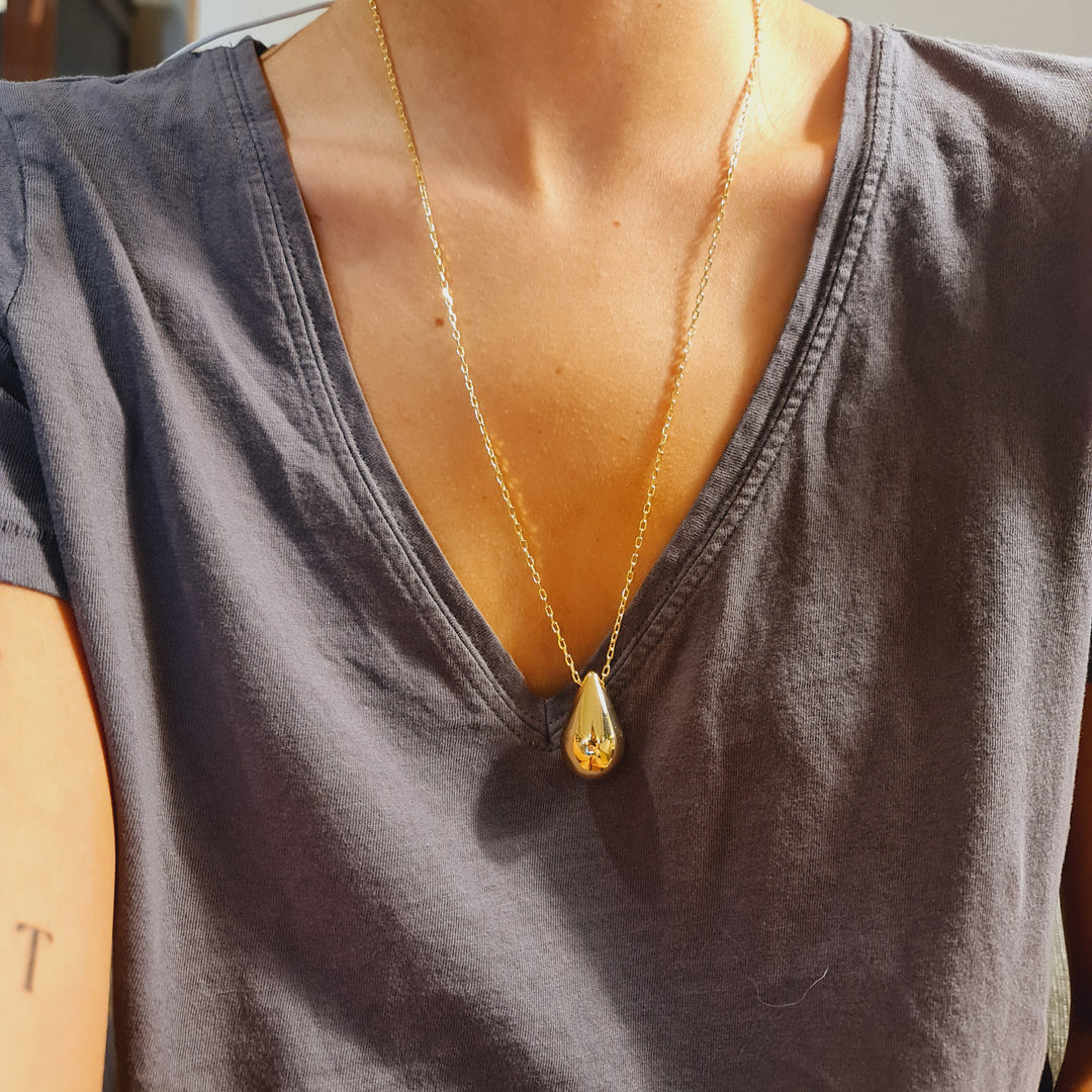 Collar Largo Amalia Oro