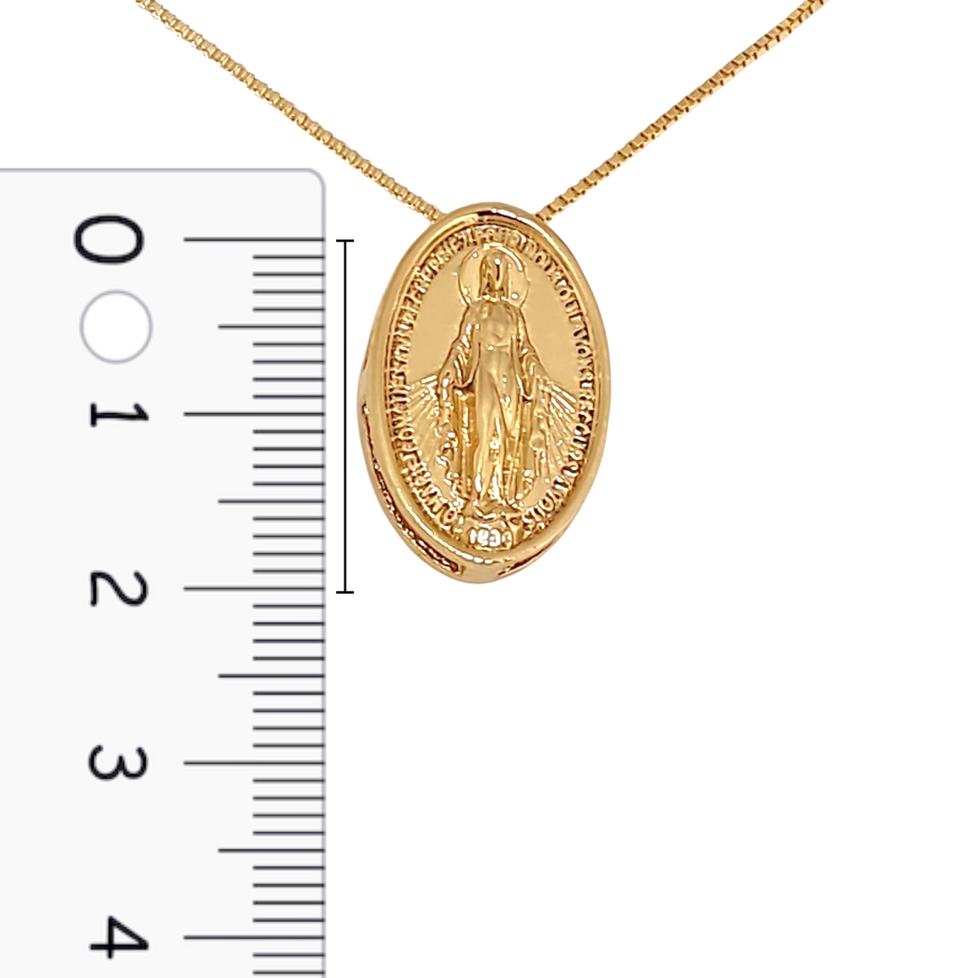 Virgen de los Rayos L Relieve Oro