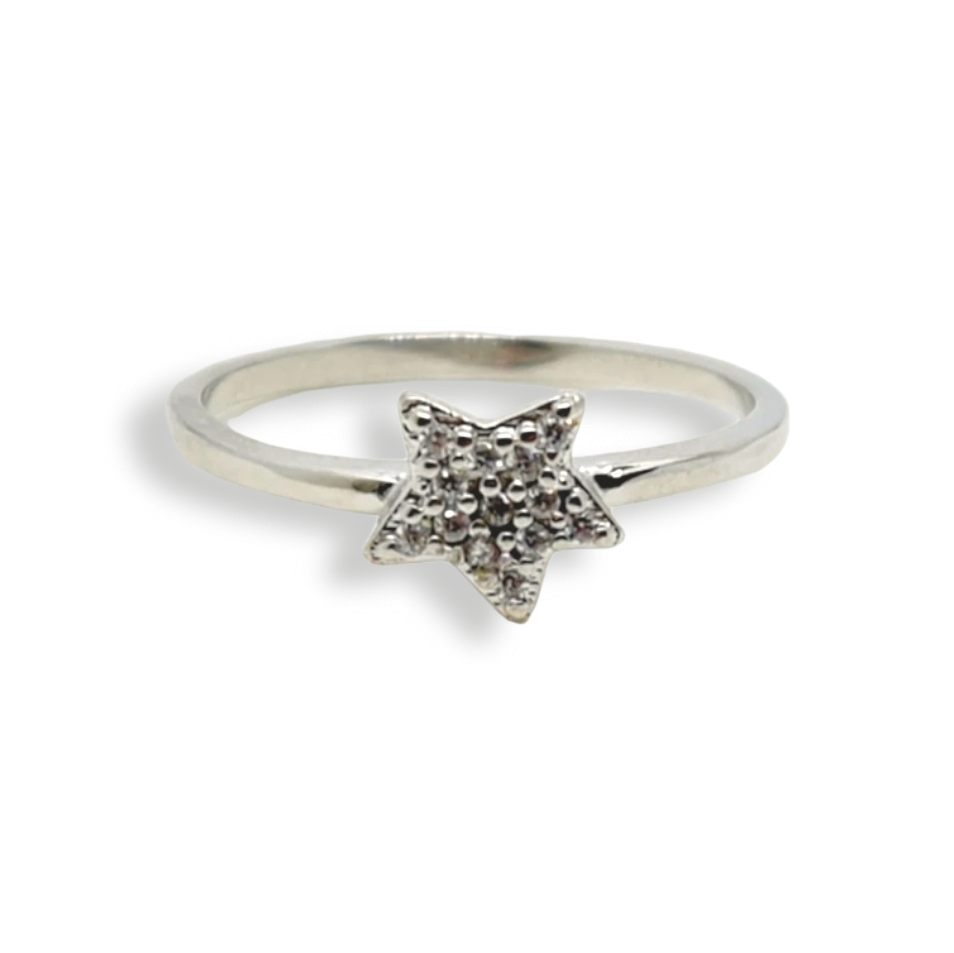 Anillo Estrella Platino