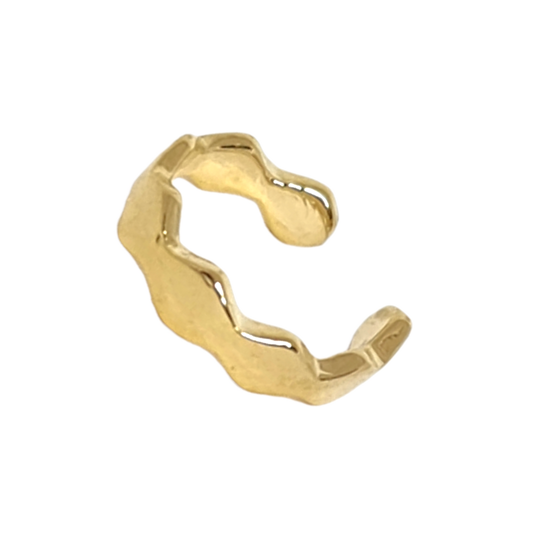 Earcuff Olas Oro