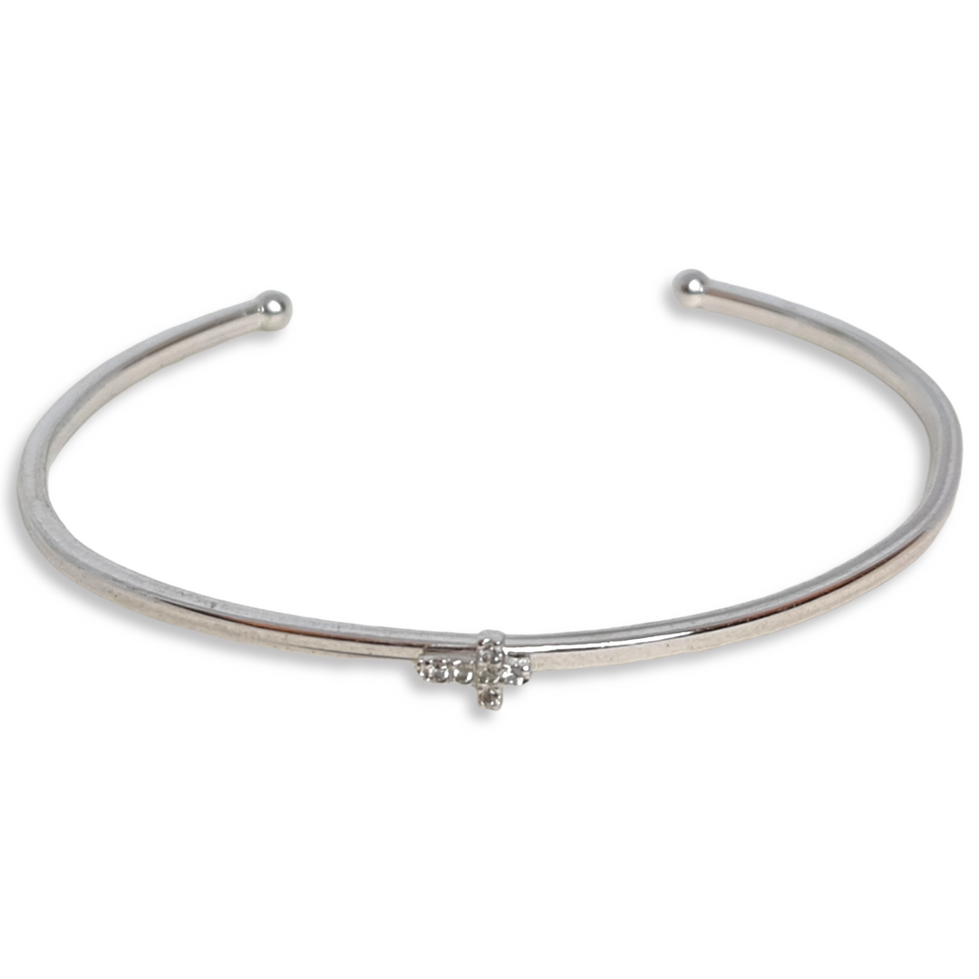 Esclava Cruz Plata